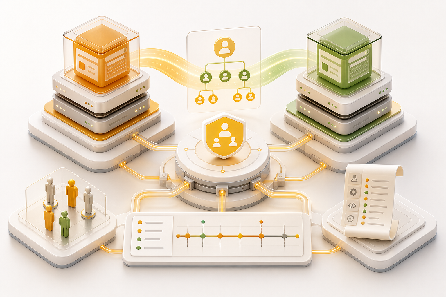 Application Server mit parallelen Anwendungsversionen, Rollenmodell und Ereignislog